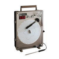CT87: Registrador de Temperatura com Gráfico Circular e Entrada para Termopar Tipo J CT87: Registrador de Temperatura com Gráfico Circular e Entrada para Termopar Tipo J