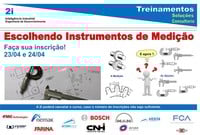Curso sobre Escolha de Instrumentos de Medição Curso sobre Escolha de Instrumentos de Medição