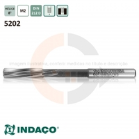Alargador Máquina 6mm Canal Helicoidal, Din 212 D, Indaço codigog Alargador Máquina 6mm Canal Helicoidal, Din 212 D, Indaço codigog