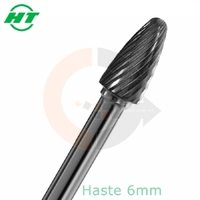 Lima Rotativa Árvore Arredondada 10 x 19mm Metal Duro, Corte Simples codigog