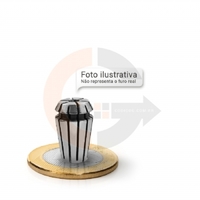 Pinça ER11 com furo de 1/4 (6.35mm), para spindle e eixos porta pinça codigog Pinça ER11 com furo de 1/4 (6.35mm), para spindle e eixos porta pinça codigog