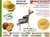 COLHEITA DO MARACUJÁ EM MINAS GERAIS, DESPOLPADORAS MARCA MACANUDA