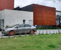 fachada em AÇO CORTEN