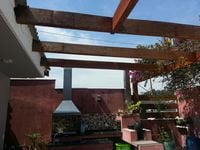 pergolados Aço corten pergolados Aço corten