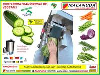 MACANUDA A MARCA DA MÁQUINA ELÉTRICA DE FATIAR PEPINO 