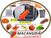 MÁQUINA PROFISSIONAL INOX DE DESIDRATAR TOMATE, MARCA MACANUDA