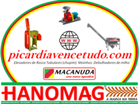 HANOMAG MACANUDA, MARCA DA MÁQUINA AGRÍCOLA EM SANTO ANTONIO DO LESTE 