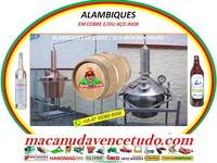 MACANUDA, A MARCA | ALAMBIQUES DE AÇO INOX EM MUITOS CAPÕES RS