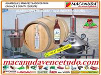 MACANUDA, A MARCA | ALAMBIQUE DE AÇO INOX E/OU COBRE NO MATO GROSSO 