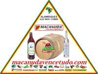 MACANUDA, A MARCA!  ALAMBIQUE DE COBRE / AÇO INOX VENDAS EM TAPERA RS