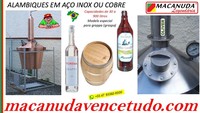 MACANUDA, A MARCA DO ALAMBIQUE! VENDAS EM ITANHANGÁ MT