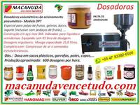 MACANUDA MARCA DA MÁQUINA | DOSADORA DE PASTA DE AMENDOIM EM PELOTAS