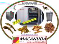 MÁQUINA INDUSTRIAL DESIDRATADORA DE ALIMENTOS PET - MACANUDA MÁQUINA INDUSTRIAL DESIDRATADORA DE ALIMENTOS PET - MACANUDA