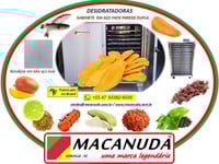 MANGA SECA (DESIDRATADA), EQUIPAMENTOS INDUSTRIAIS MACANUDA