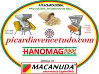 MACANUDA NO ESTADO DE SANTA CATARINA, MÁQUINA AMACHACADORA DE AVEIA 