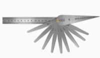 RAIL FEELER GAUGE GAP RULER COMBINATION