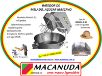 BATEDOR PROFISSIONAL DE MELADO TACHO INOX VENDAS EM SÃO PAULO