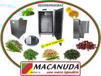 DESIDRATADOR PROFISSIONAL PARA ERVAS MARCA MACANUDA