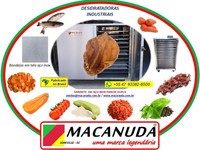 MACANUDA, FÁBRICA DE DESIDRATADOR INDUSTRIAL DE ORELHA DE PORCO