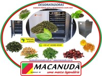 MANJERICÃO DESIDRATADO, EQUIPAMENTOS PROFISSIONAIS MACANUDA