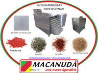 MÁQUINA DESIDRATADORA PROFISSIONAL PRA PIMENTA ROSA MACANUDA