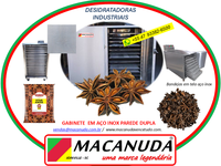 MÁQUINA INOX INDUSTRIAL MACANUDA DE DESIDRATAR ERVAS AROMÁTICAS MÁQUINA INOX INDUSTRIAL MACANUDA DE DESIDRATAR ERVAS AROMÁTICAS