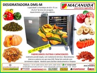 DESIDRATAR BATATA DOCE, EQUIPAMENTOS INDUSTRIAIS MARCA MACANUDA