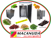 BAUNILHA DESIDRATADA, EQUIPAMENTOS INDUSTRIAIS MACANUDA