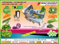 MARCA MACANUDA MÁQUINA INDUSTRIAL PARA HORTALIÇAS PROCESSADAS