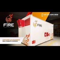 CONTAINER DE CASA DE BOMBAS NFPA-20 E ULFM