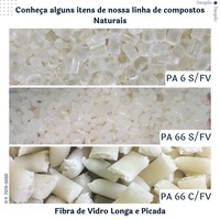 PA 6 E 66 NATURAL PARA INJEÇÃO DE PEÇAS 